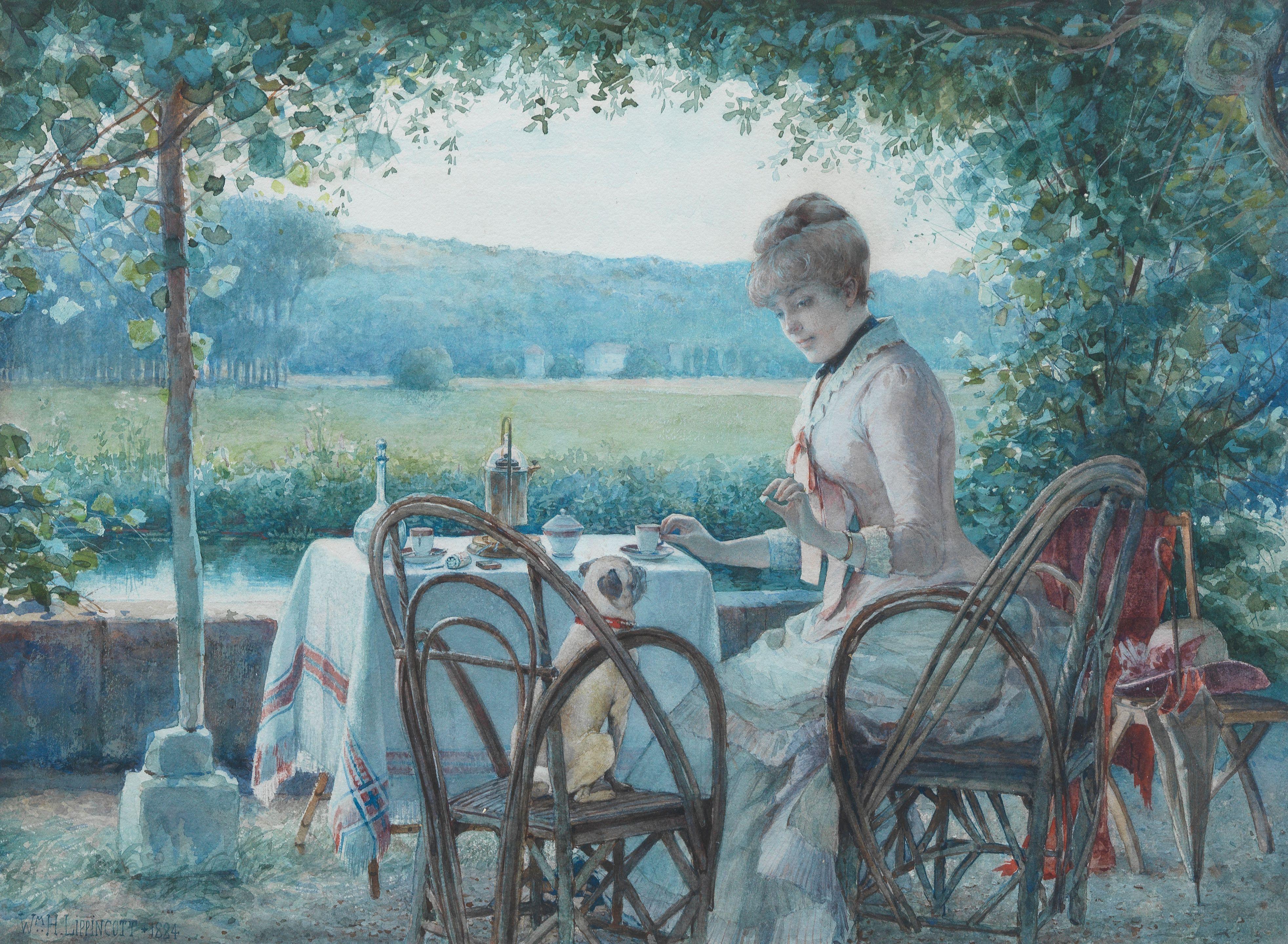 William Henry Lippincott - Time for tea
