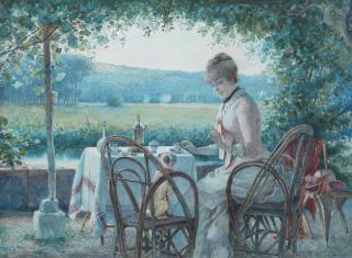 William Henry Lippincott - Time for tea