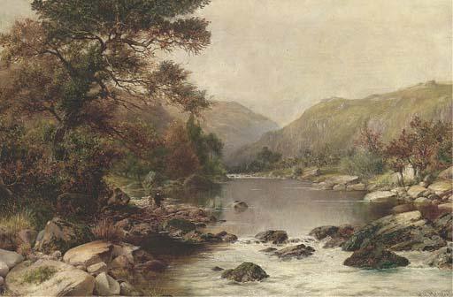 William Henry Mander - In The Llugwy Valley, Above Bettws-Y-Coed