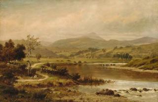 William Henry Mander - River Glaslyn, North Wales