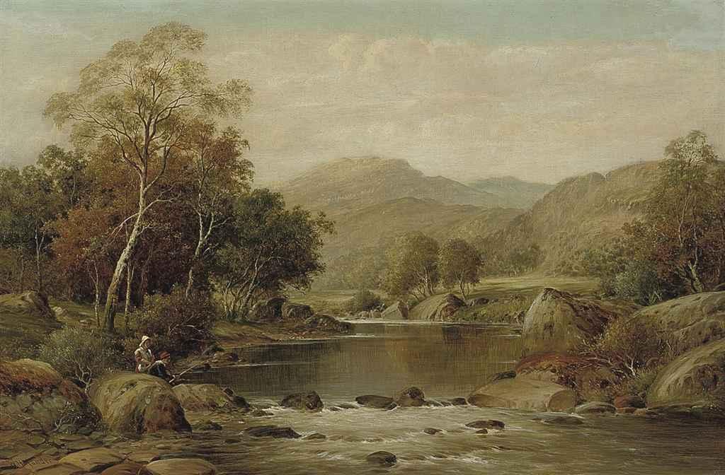 William Henry Mander - Tranquil waters