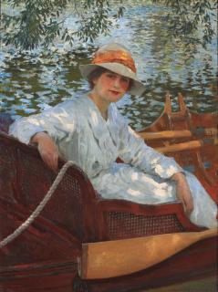 William Henry Margetson - A Summer\'S Row