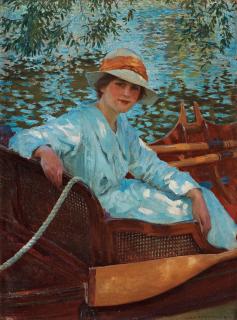 William Henry Margetson - On the River