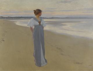 William Henry Margetson - On The Sands