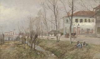 William Henry Pike - Metre, Near Venice