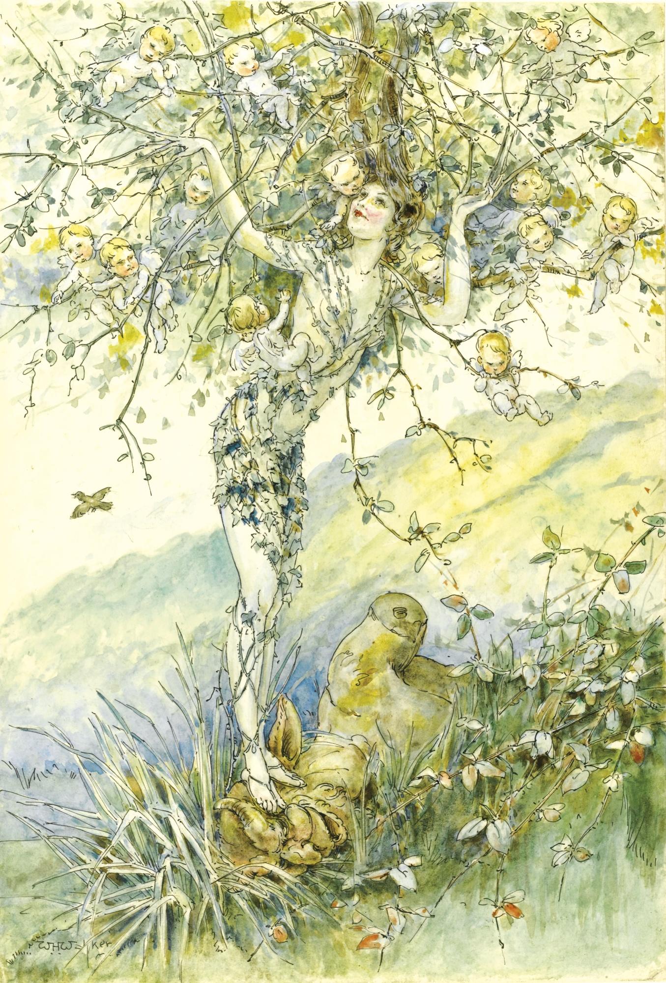 William Henry Walker - The Apple Tree