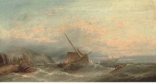 William Henry Williamson - Off to the fishing grounds