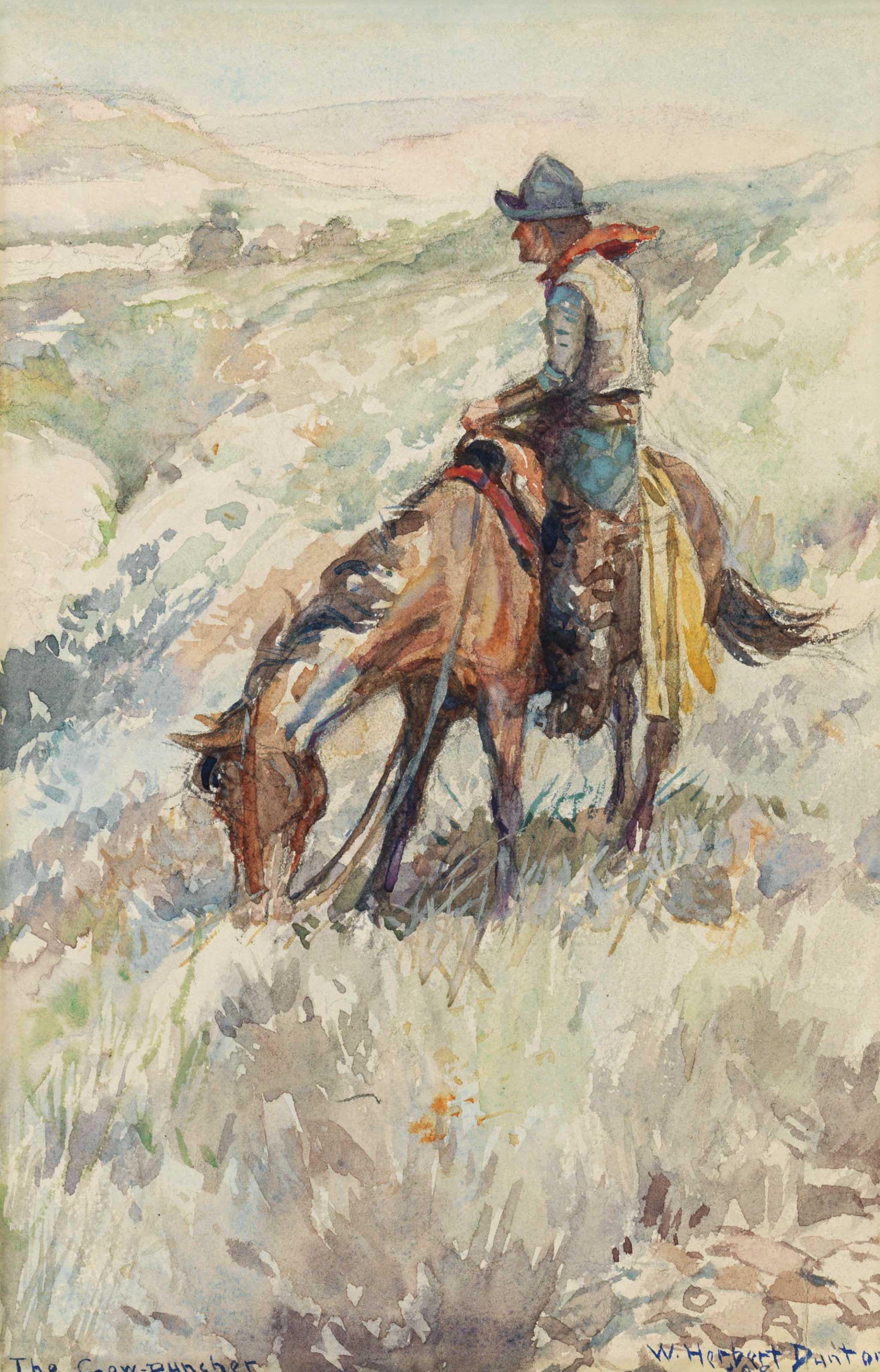 William Herbert Dunton - The Cow-puncher