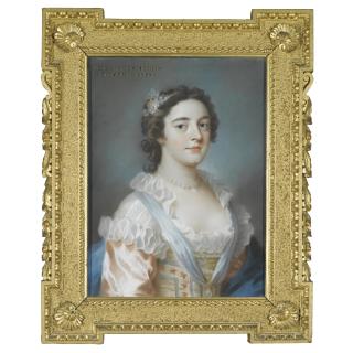 William Hoare Of Bath, R.A. - Portrait Of Henrietta, Countess Of Abergavenny (1730-1768)