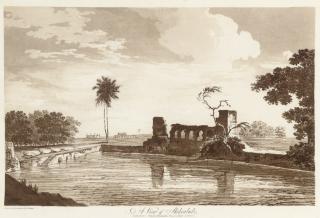 William Hodges, R.A. - A View of Shekoabad; and A View of the Fort of Peteter, from Select Views in India (Abbey Travel 416, nos. 43,44)