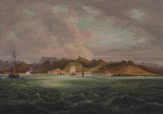 William Hodges, R.A. - Port Louis, Mauritius