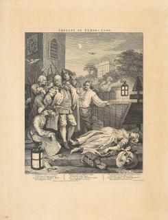 William Hogarth - Four Stages of Cruelty (4 works)