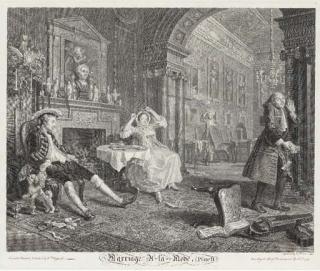 William Hogarth - Marriage-A-la Mode (P. 228-233)