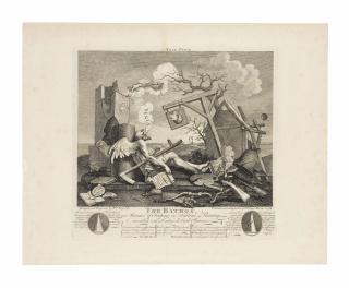 William Hogarth - Tailpiece, or The Bathos
