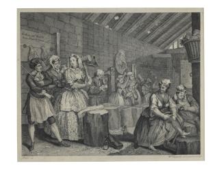 William Hogarth - The Harlot\'s Progress
