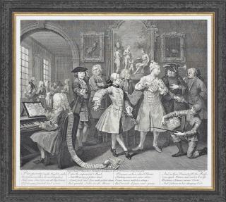 William Hogarth - The Rake\'s Progress