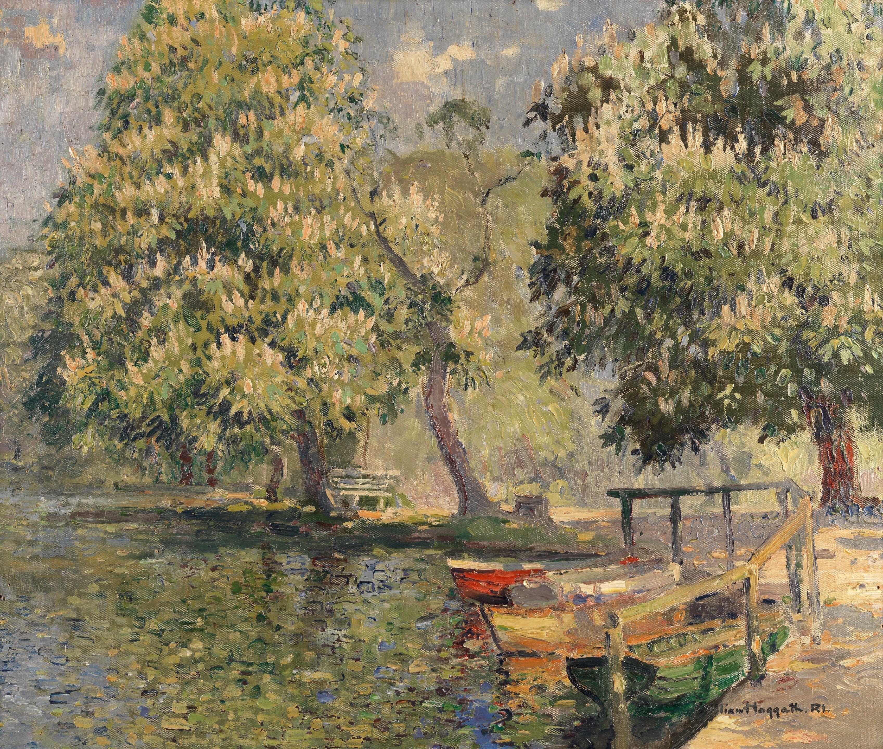 William Hoggatt - The park in summer