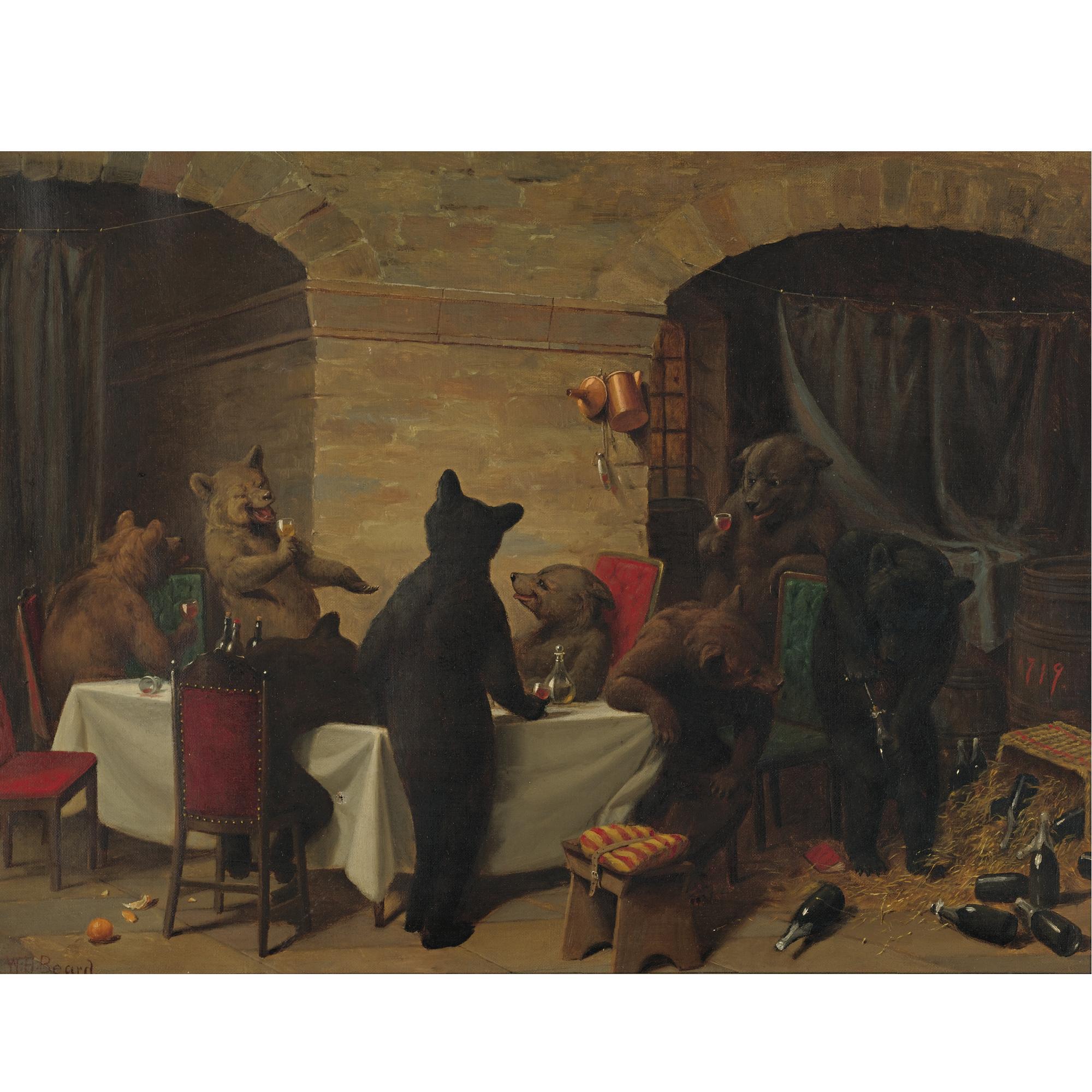 William Holbrook Beard - Bear Carousal