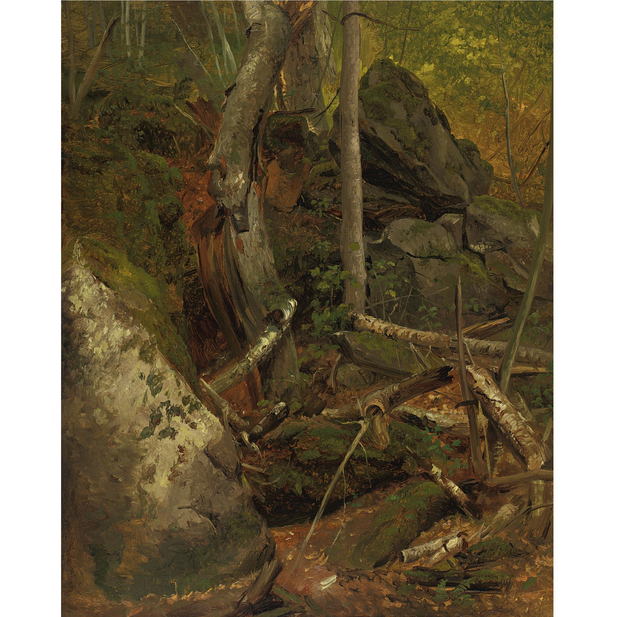 William Holbrook Beard - Deep In The Forest