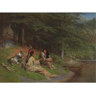 William Holbrook Beard - Indian Idyl