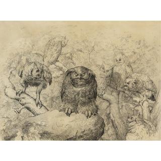 William Holbrook Beard - Minerva Reflecting