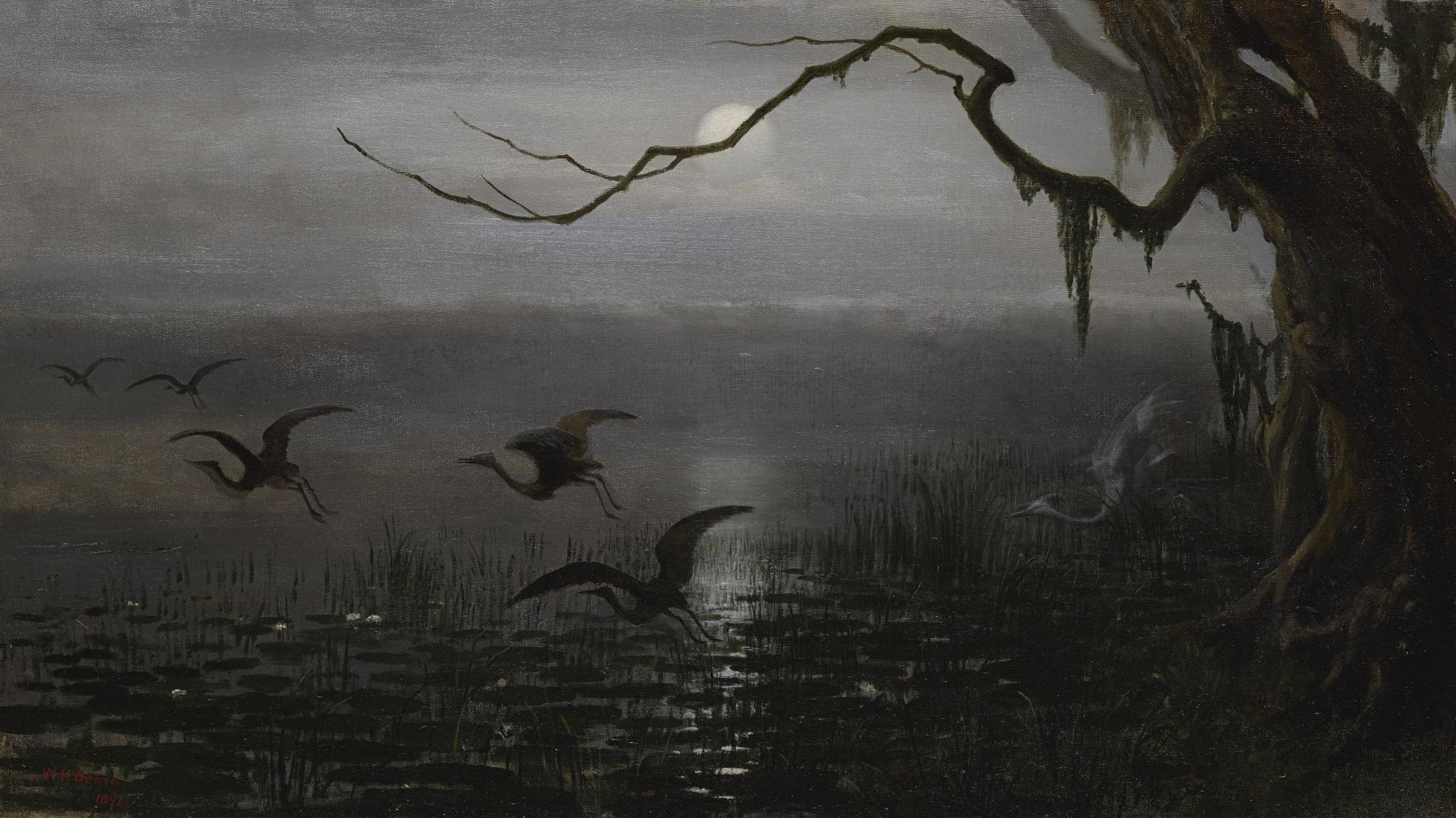 William Holbrook Beard - The Phantom Crane