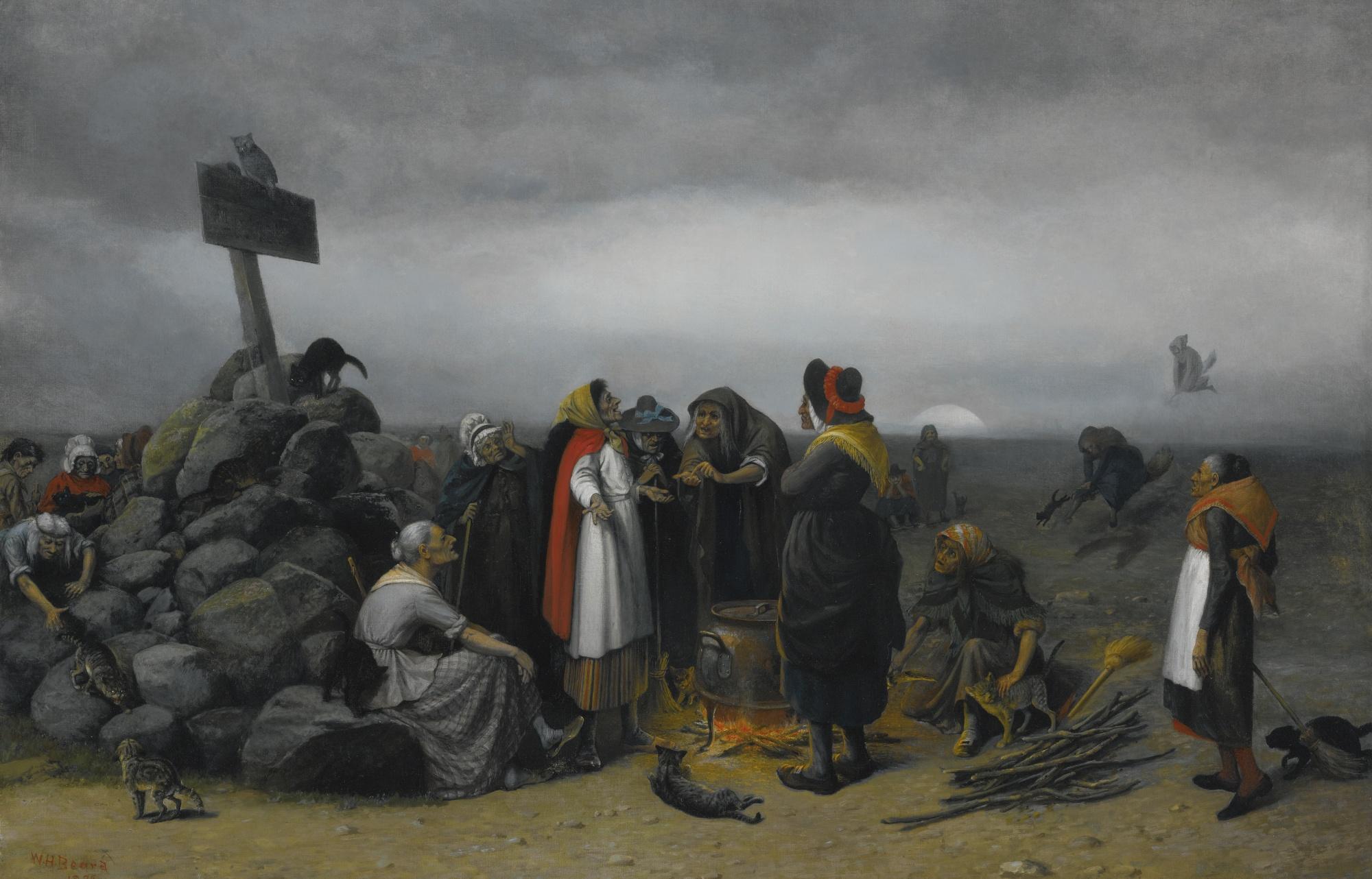 William Holbrook Beard - The Witches Convention