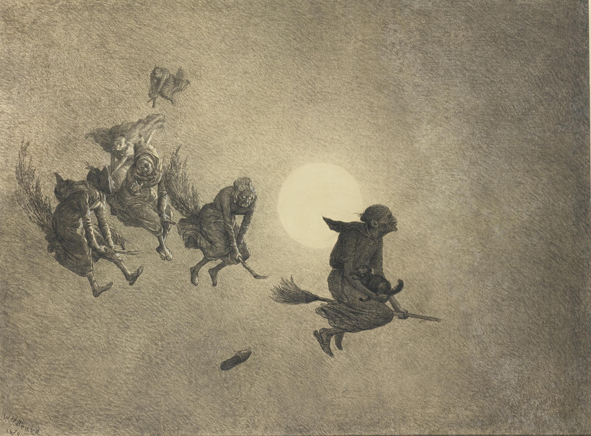 William Holbrook Beard - The Witches\' Ride