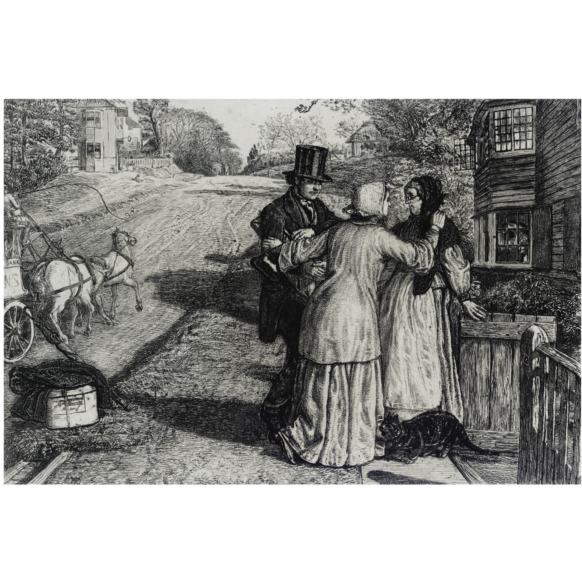 William Holman Hunt, O.M., R.W.S., A.R.S.A. - The Day In The Country