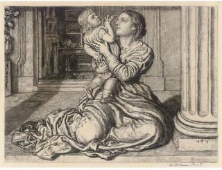 William Holman Hunt - The Father\'s Leave-taking