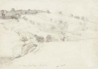 William Holman Hunt - The Walls of Jerusalem from Graham\'s Tower, Mount of Olives (illustrated); Descent to the Tomb of David, The Coenculum, Jerusalem; and A house built on the water at Damietta, Egypt