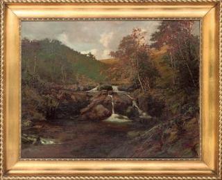 William Holyoake - Fishing in the rock pool