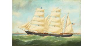 William Howard Yorke - America, 1892 24 x 36 in. framed 29 x 41 in.