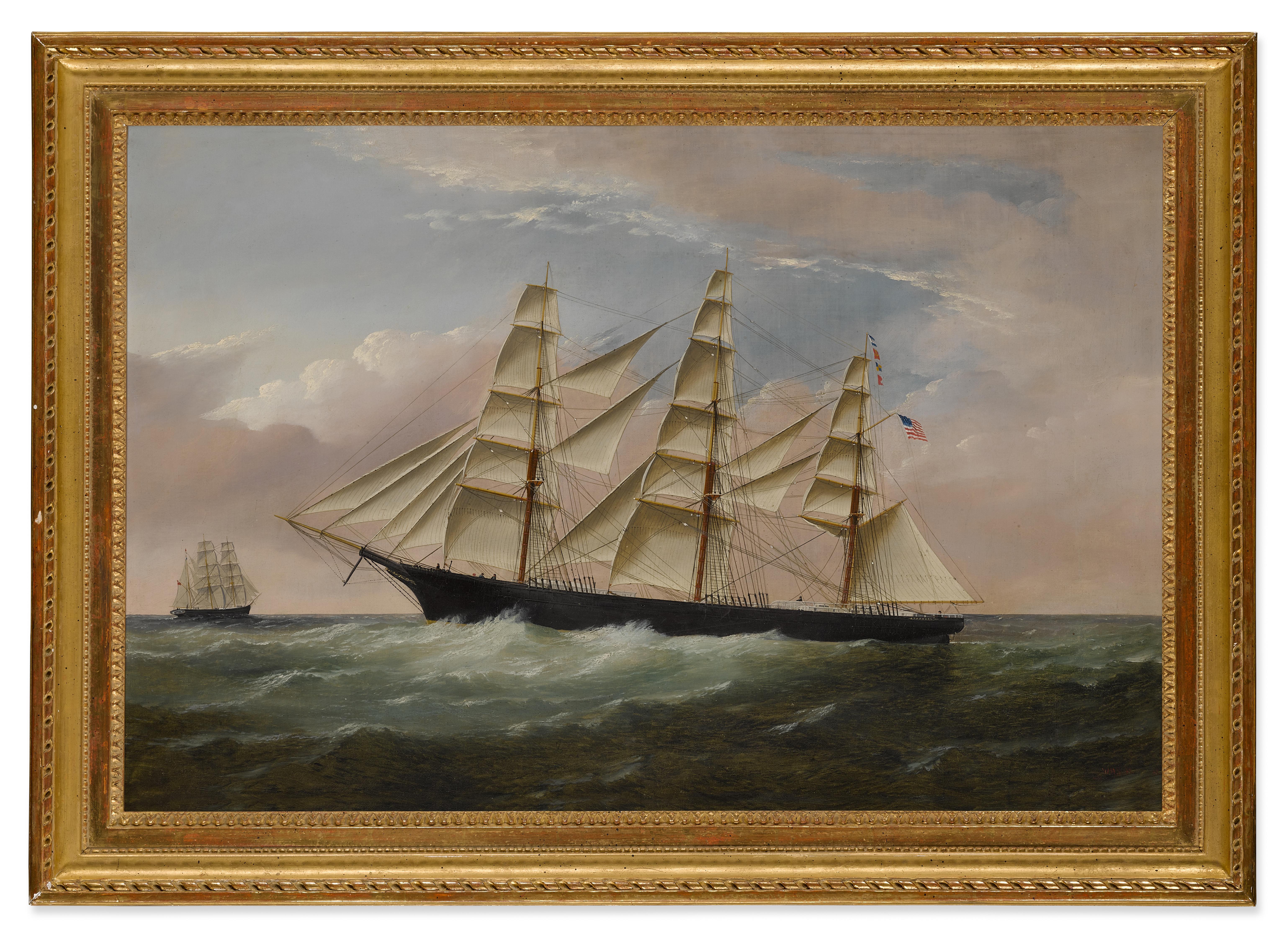 William Howard Yorke - The American Clipper Ship Raphael