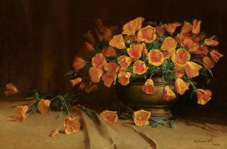 William Hubacek - Poppies 24 x 36in