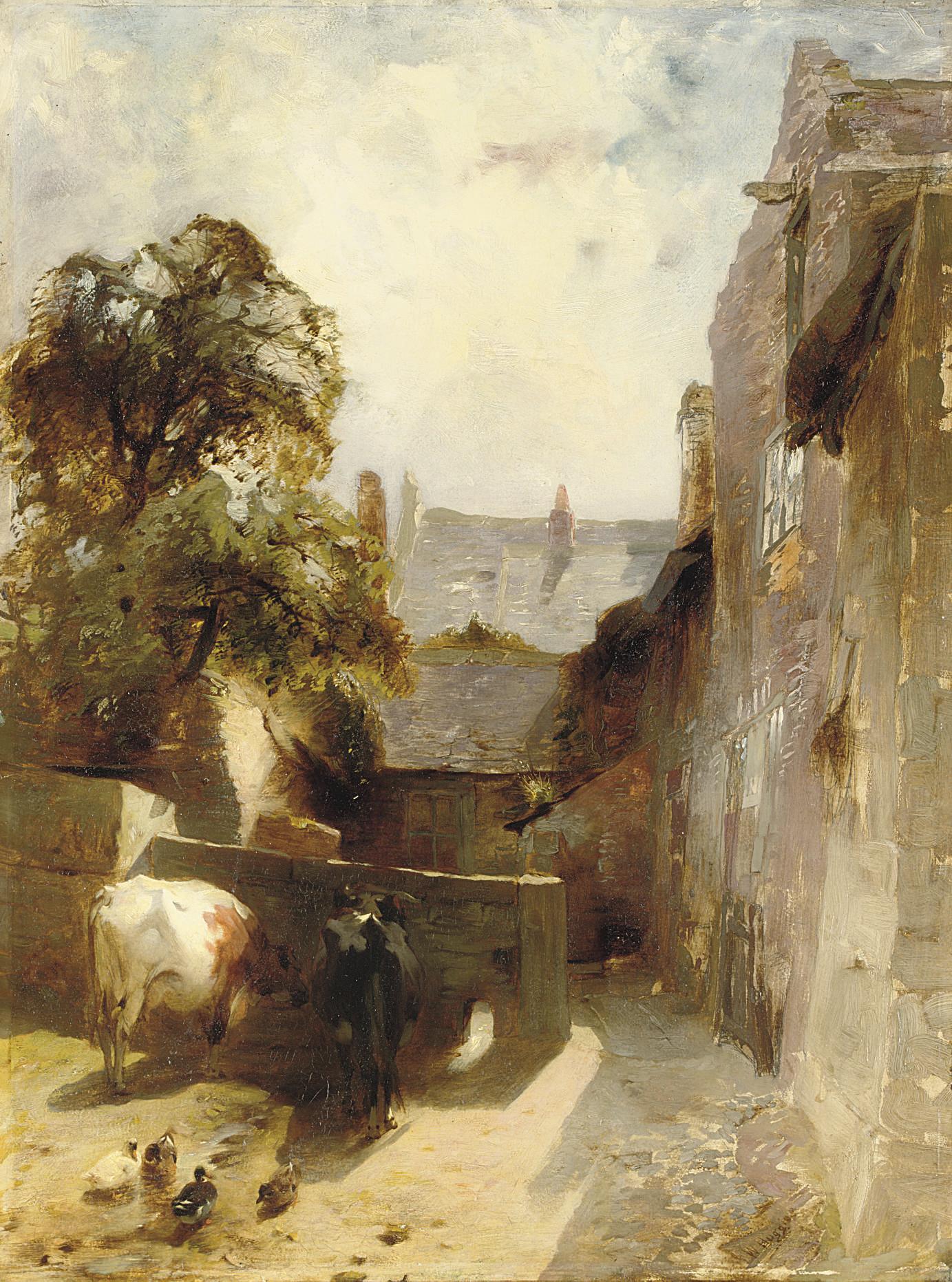 William Huggins - Bideston Farmhouse