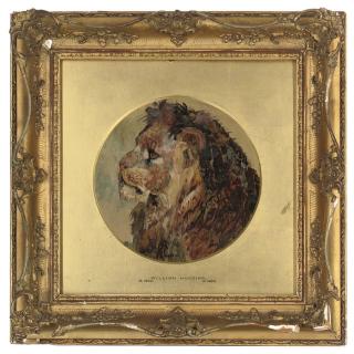 William Huggins - Head of A Lion
