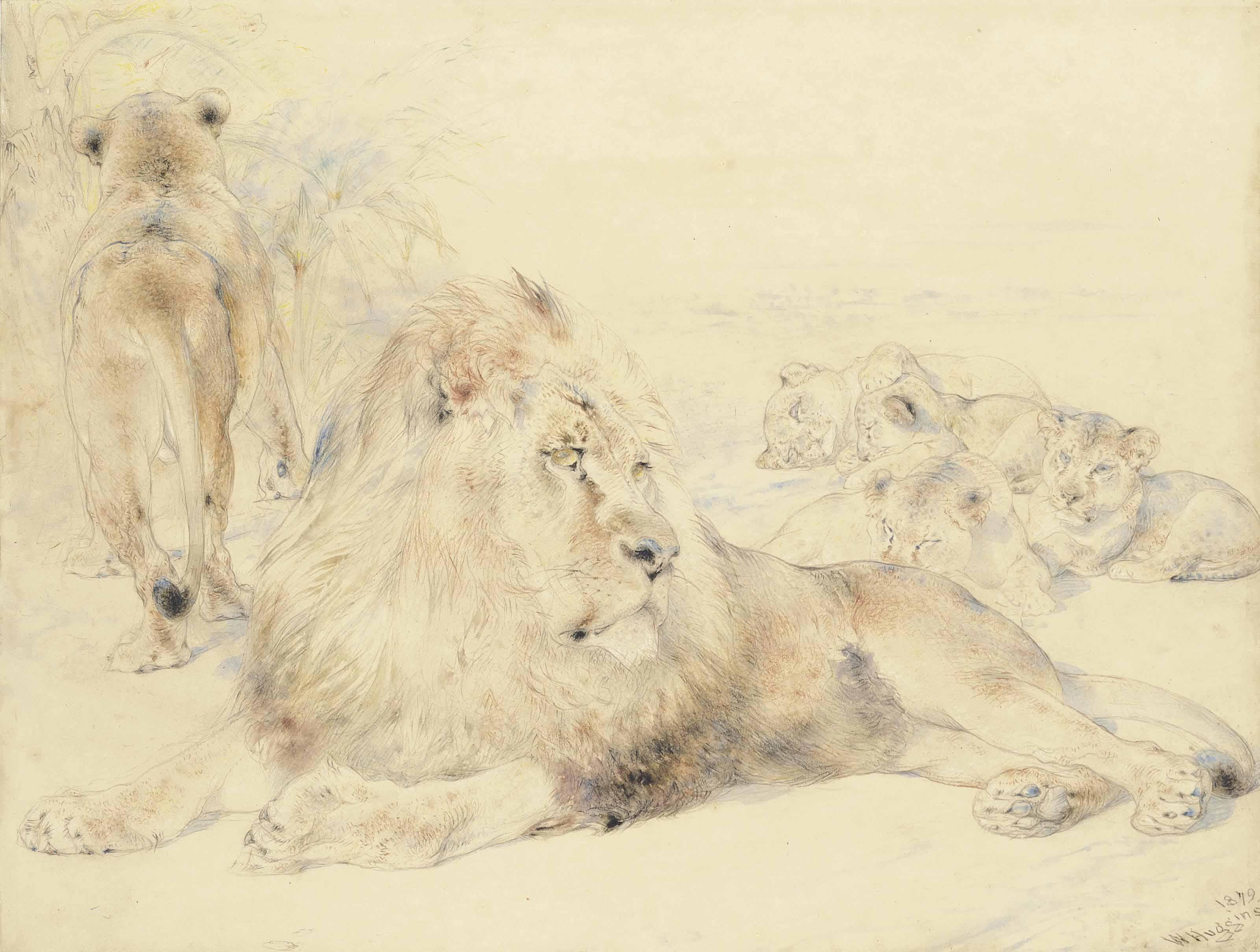 William Huggins - The Pride Of Lions