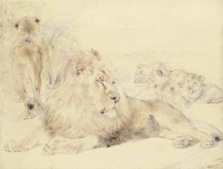 William Huggins - The Pride Of Lions