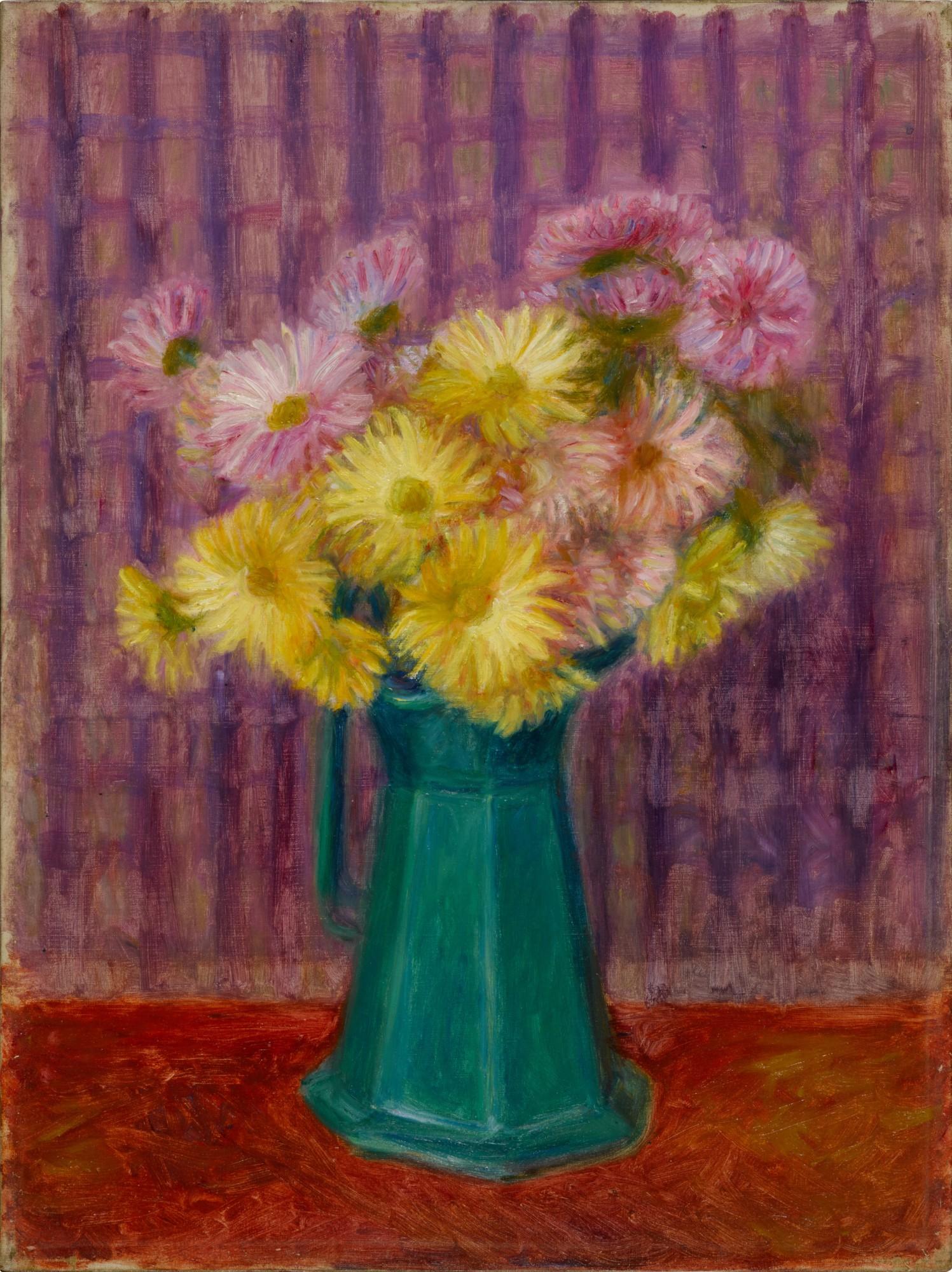 William J. Glackens - Chrysanthemums