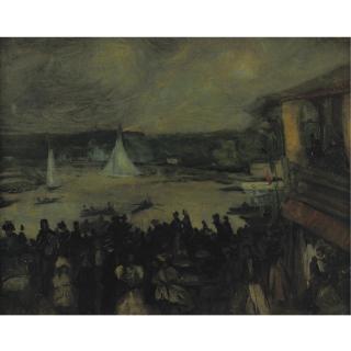 William J. Glackens - Sailing Boats - Paris