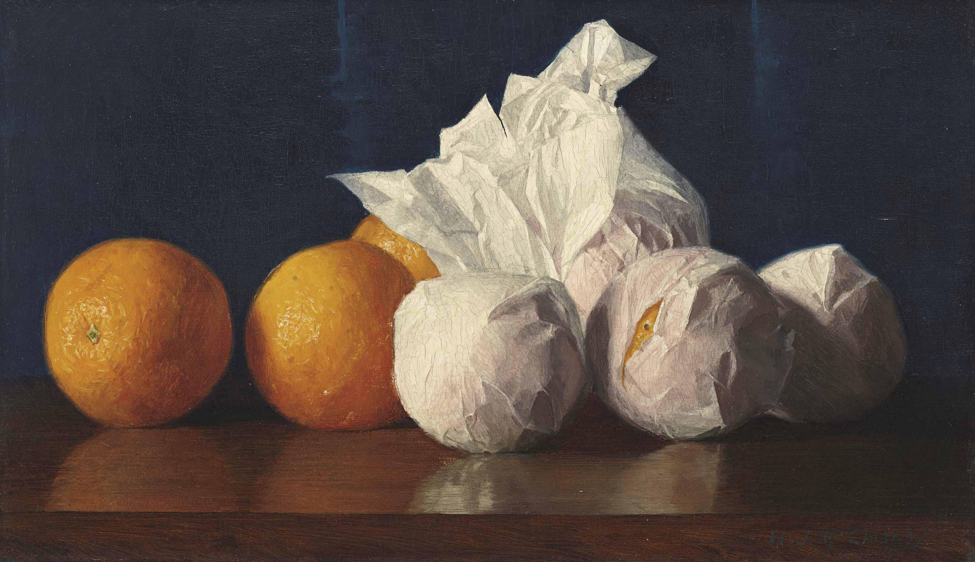 William J. Mccloskey - Wrapped Oranges