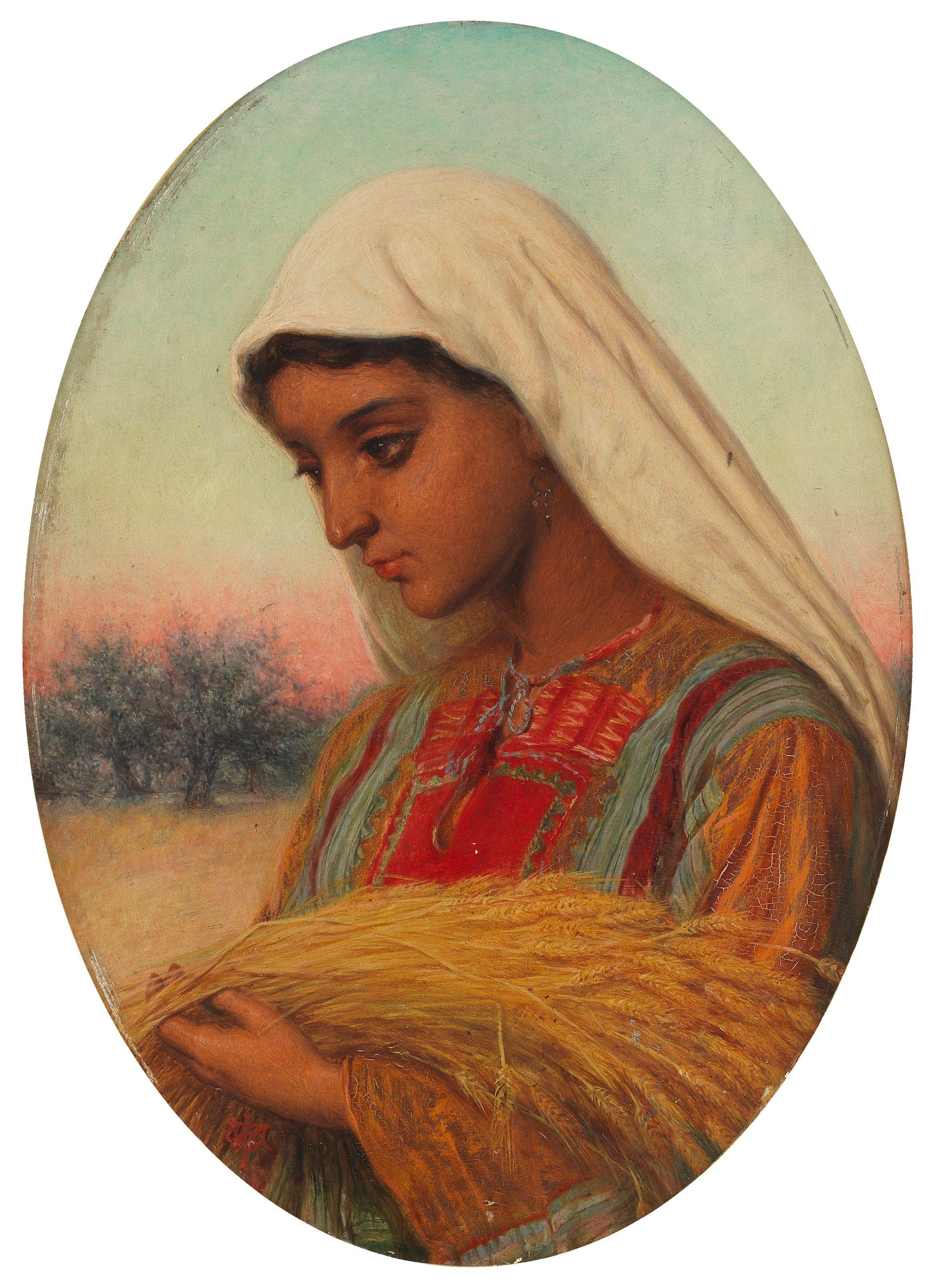 William J. Webbe - An Arab gleaner