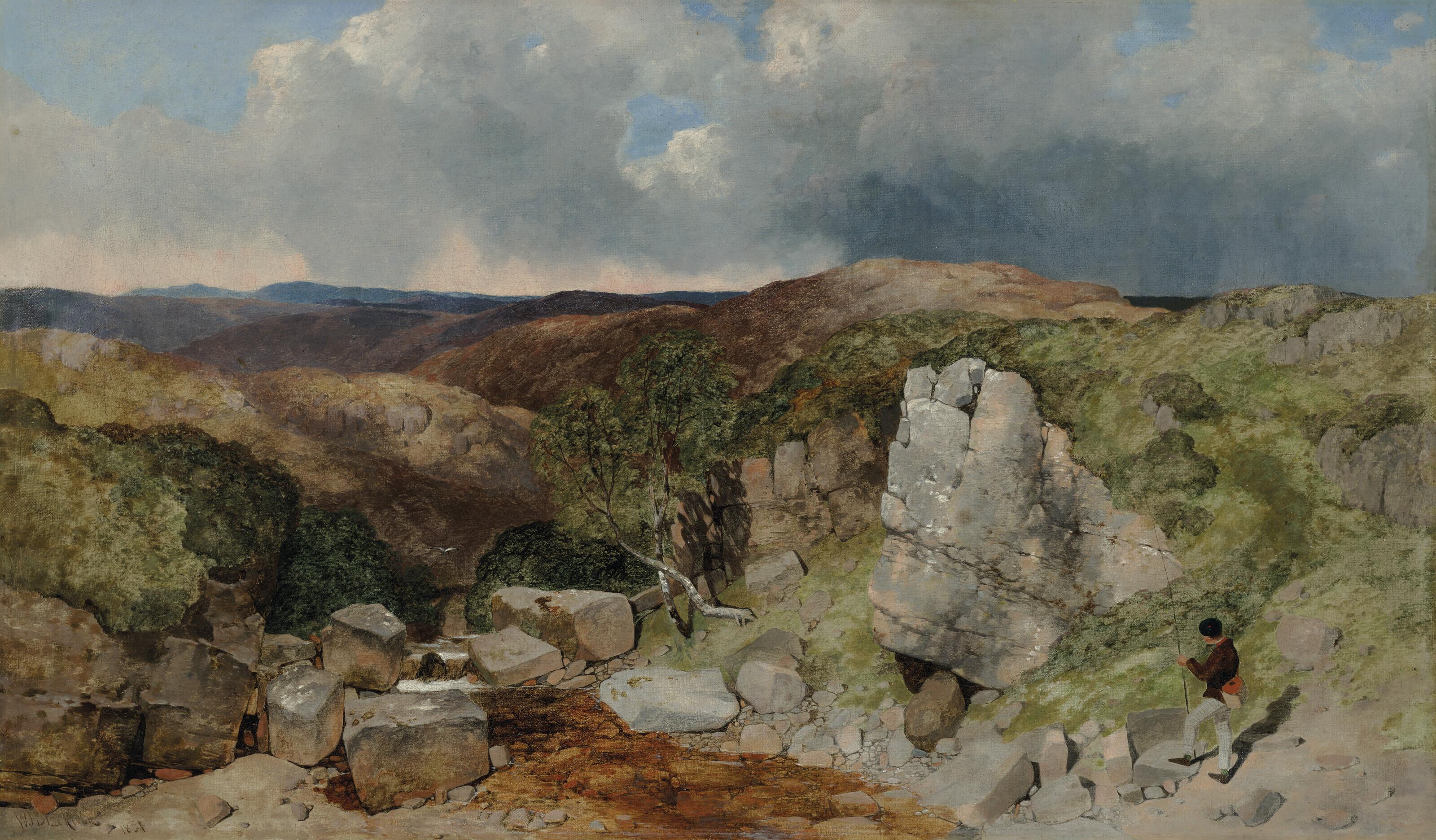 William James Blacklock - On the waste of Cumberland