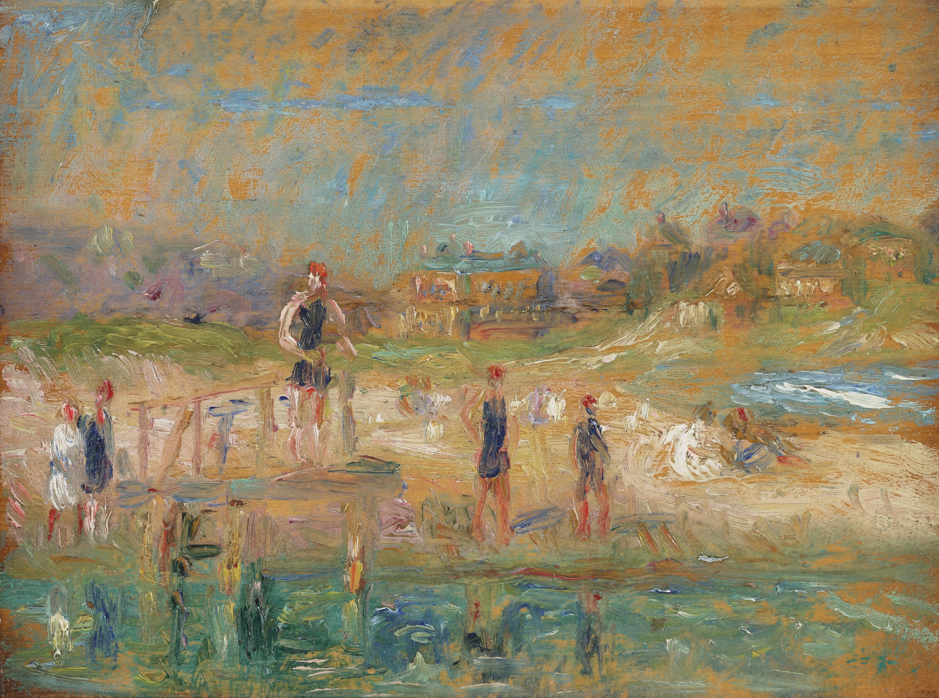 William James Glackens - Bathers