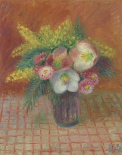 William James Glackens - Christmas Roses
