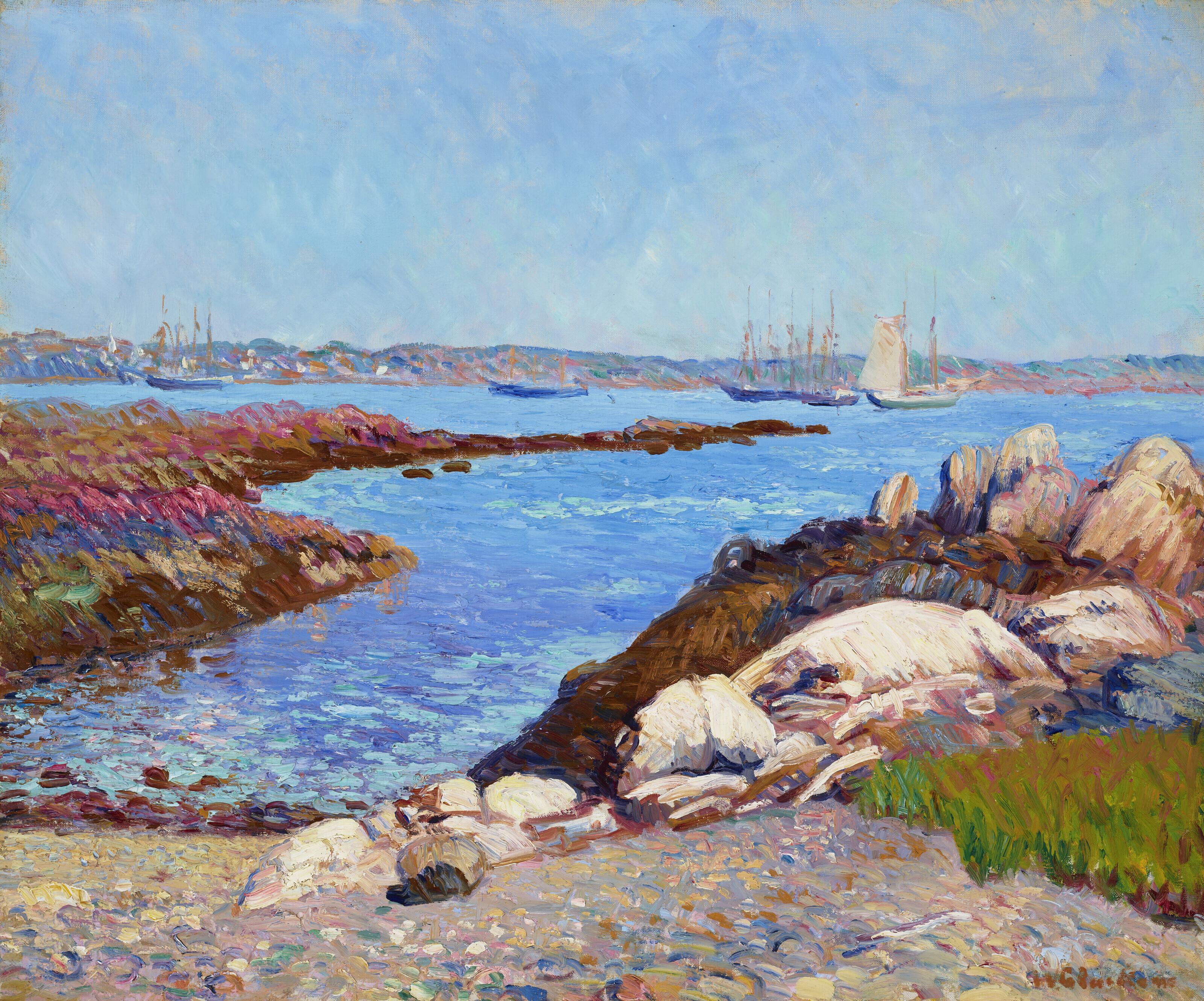 William James Glackens - Portsmouth Harbor, New Hampshire