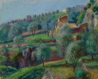 William James Glackens - Terraces, South Of France