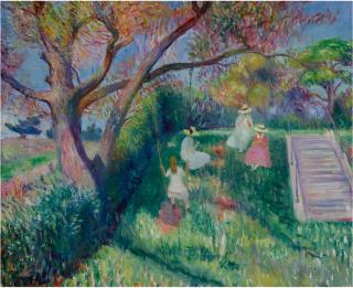 William James Glackens - The Swing