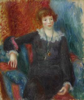 William James Glackens - Woman With Watch